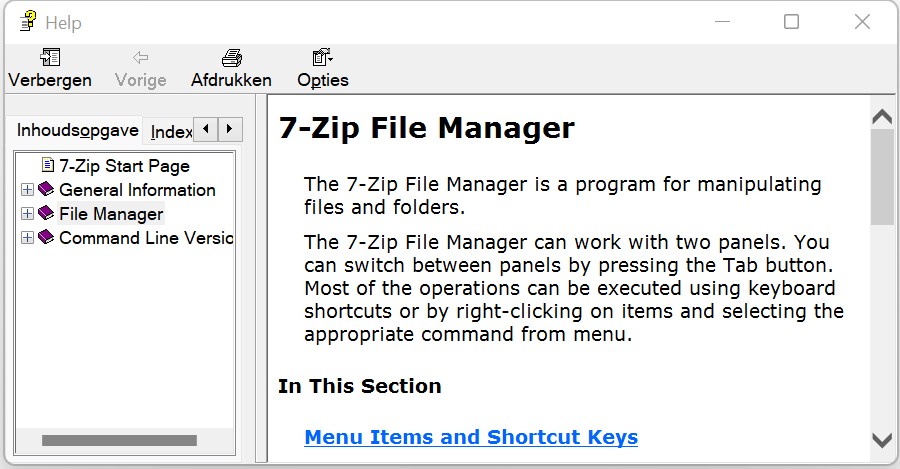 Fix 7-zip vulnerability help file