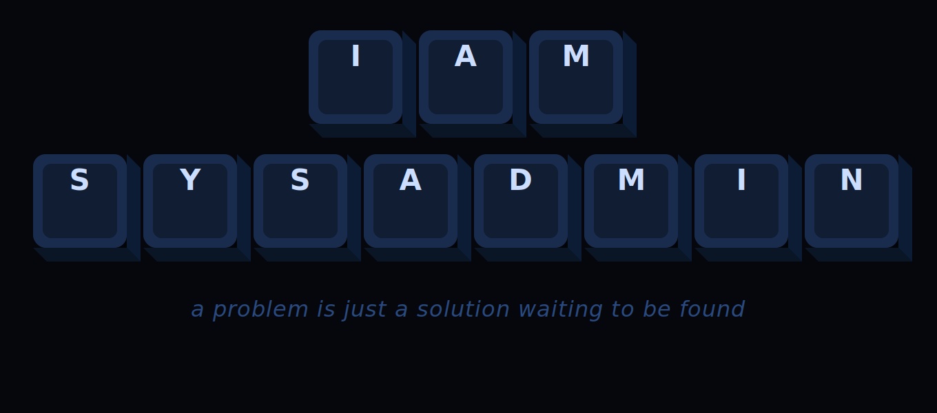 IAMSYSADMIN